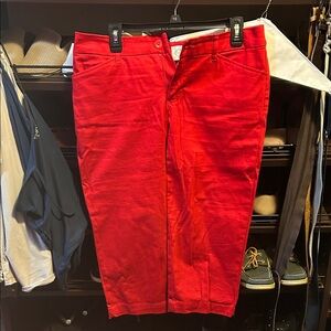 St. John's Bay Red Capris